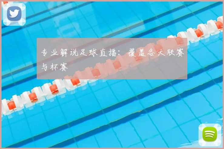 专业解说足球直播：覆盖各大联赛与杯赛